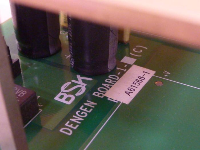 Used BSK Toyo Dengen Circuit Board A61566-1 #60913