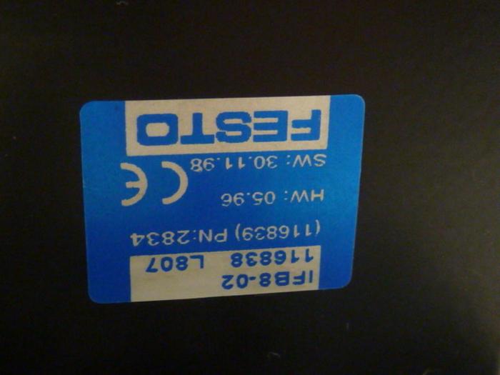 Used FESTO Control Block / Valve Terminal IFB8-02 #61266
