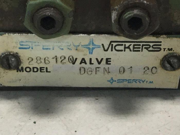 Used SPERRY VICKERS Valve DGFN-01-20 #102470