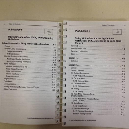 Used ROCKWELL Documentation Reference Guide ABT-N200-DRG70 #70759