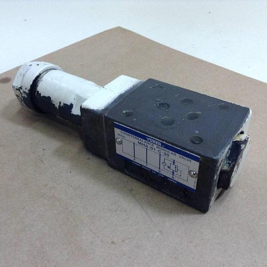Used YUKEN Counterbalance Modular Valve MHA-01-C-30 #78624