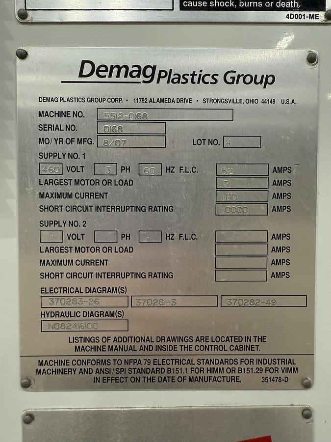 Used 2007 DEMAG 5512-0168