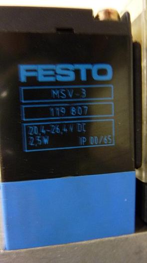 Used FESTO Control Block / Valve Terminal IFB8-02 #52722