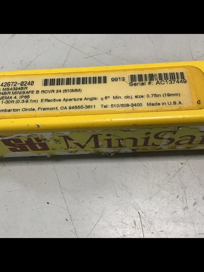 Used STI Light Curtain Receiver MS4324BR USED