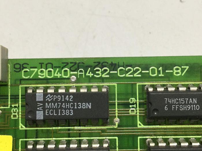 Used SIEMENS Input Module Board C79040-A432-C22-01-87 USED
