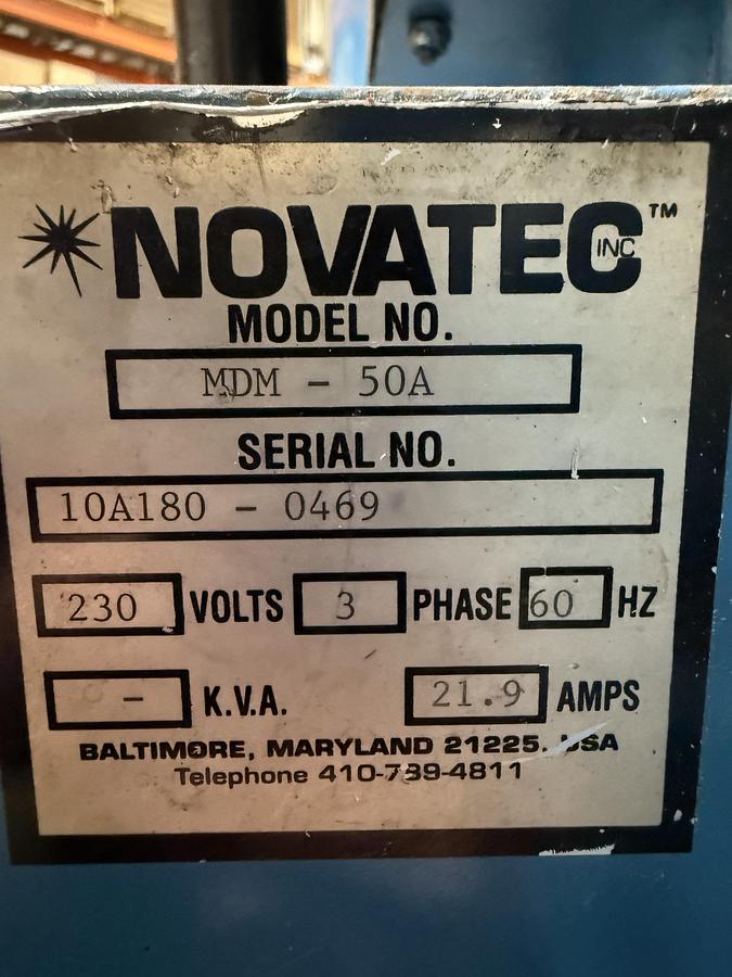 Used Not cleaned/ DNL / NOVATEC MDM-50A