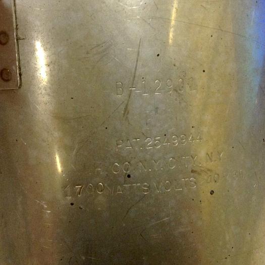 Used GENERIC 1700 Watt Ceramic Heater Band B-12901 #87328