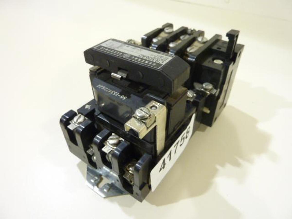 Used GENERAL ELECTRIC (G.E.) Motor Starter Size 00 CR306A0 USED