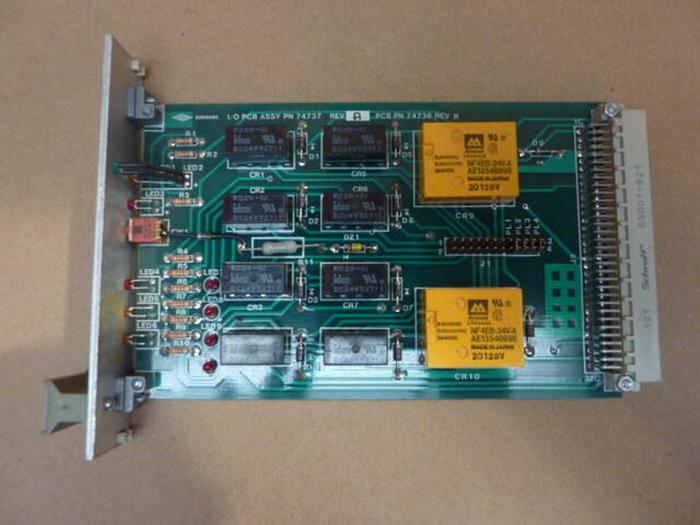 Used RANSBURG I/O Circuit Board 74737 #44786