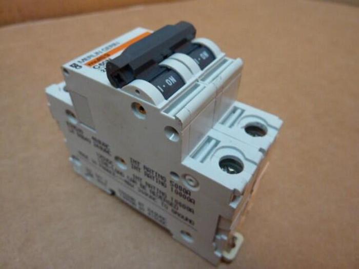Used MERLIN GERIN 2 Amp Circuit Breaker C60N-2 #21510