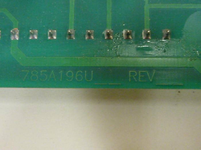 Used STERLCO Display Card 785A196U #47433