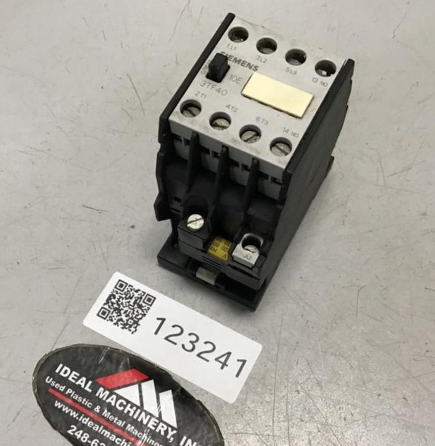 Used SIEMENS Contactor 3TF4101-0A USED