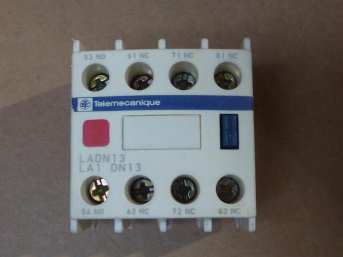 Used TELEMECANIQUE Auxiliary Contact LA1DN13 #31792