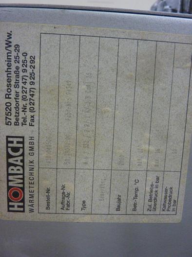 Used HOMBACH Radiator 4500040506 #59208
