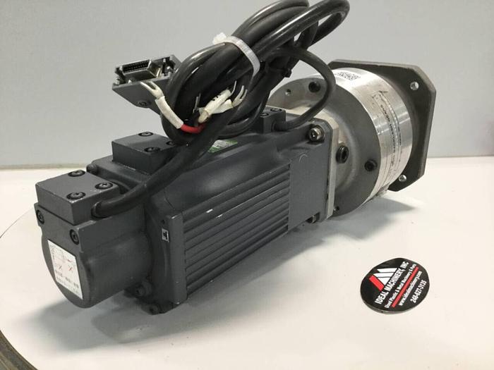 Used MITSUBISHI Servo Motor w/ Gear Motor HA-FH33B Used