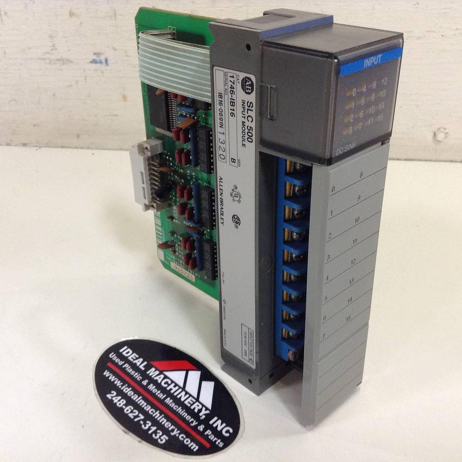 Used ALLEN BRADLEY Input Module 1746-IB16 SER B Used