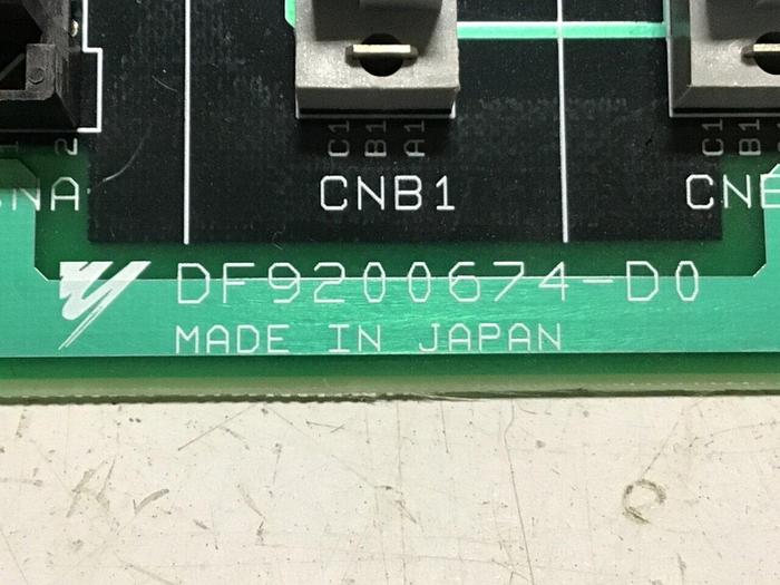 Used YASKAWA Circuit Board JANCD-MBB02-1 REV D #131196