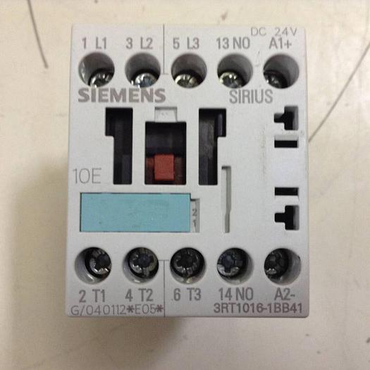 Used SIEMENS Contactor 3RT1 016-1BB41 #86702