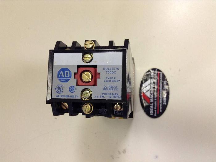 Used ALLEN BRADLEY DC Relay 700DC-P1000Z24 SER A #79588