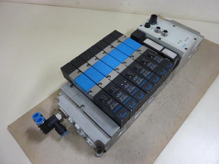 Used FESTO Control Block w/ Valves IFB8-03 #52790