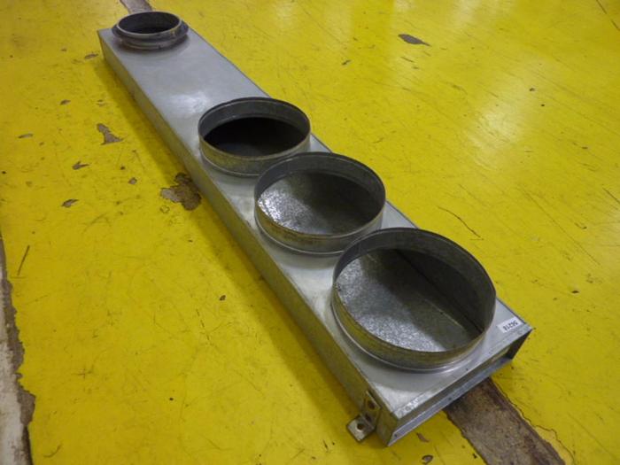 Used METAL FABRICATOR Dust Collector Duct DUCT218 #56218