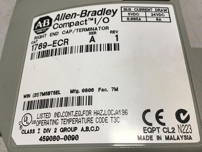 Used ALLEN BRADLEY Processor Module 1769-L32E SER A Used