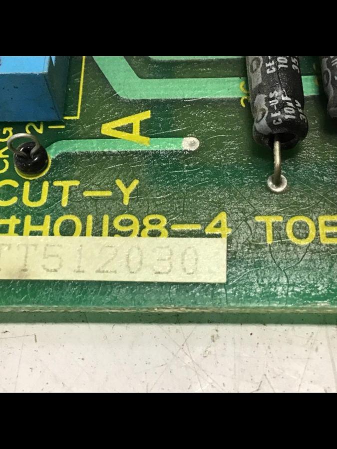 Used TOSHIBA Cut-Y Circuit Board H01198-4 Used