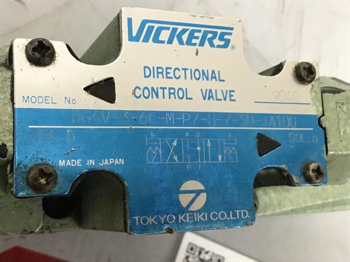 Used VICKERS Directional Control Valve DG4V36CMP7H750JA100 #118217