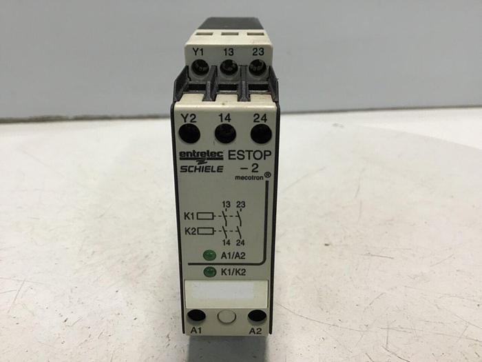Used ENTRELEC Safety Relay ESTOP-2 #124097