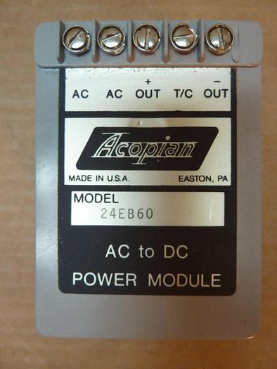 Used ACOPIAN Power Module 24EB60 #25707
