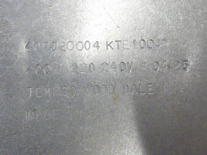 TEMPCO Radiant Heater KTE10047 #43039