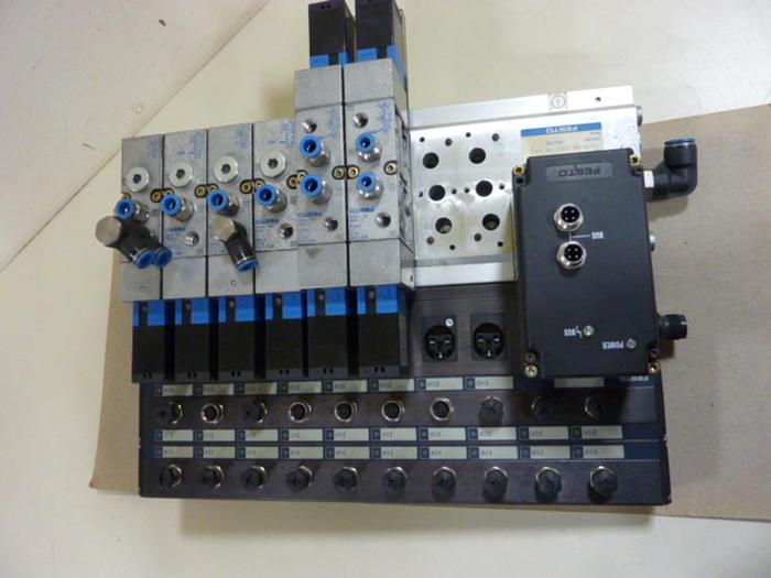 Used FESTO Control Block / Valve Terminal IFB8-02 #52764