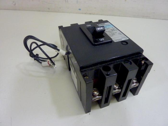 Used FUJI ELECTRIC 30 Amp Circuit Breaker EA53-30 #66967