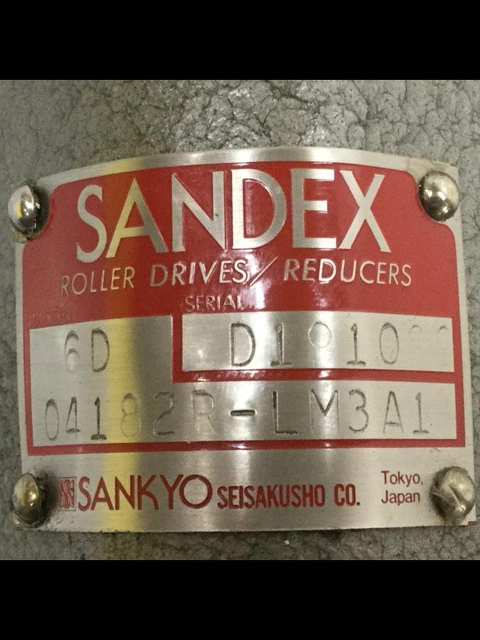 Used SANKYO Sandex Roller Indexing Drive 6D 04182R-LM3A1 #104665