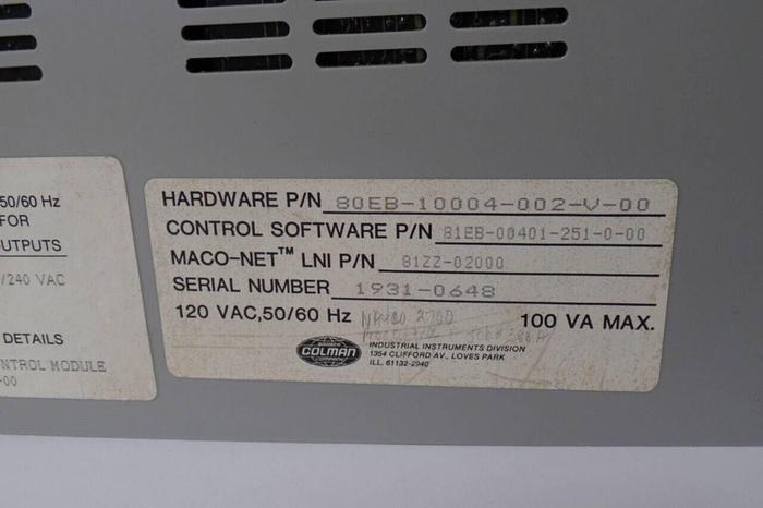 Used BARBER COLMAN Process Module 80EB-10004-002-V-00 Used