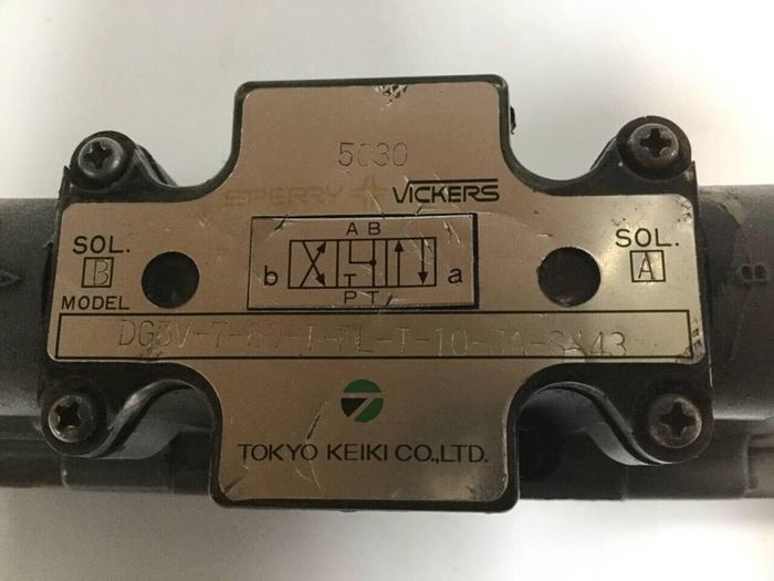 Used VICKERS Valve DG5V76CTPLT10JAS443 #98165