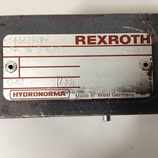 Used REXROTH Valve LFA16D60F #90553