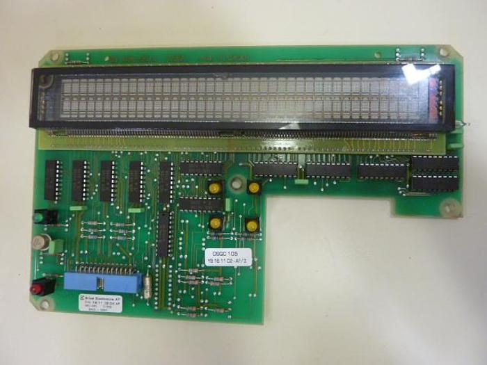 Used ABB Teach Pendant Circuit Board YB161102-AF/3 DSQC 105 #51174