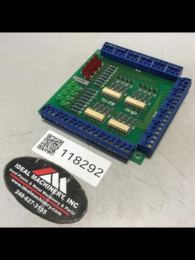 Used ORIGIN ELECTRIC Circuit Board TU-016 USED
