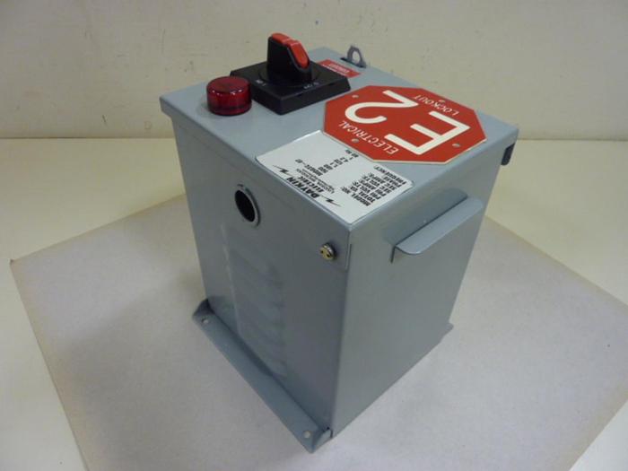 Used DAYKIN 0.5 kVA Transformer Disconnect MDGTC-07 #57886