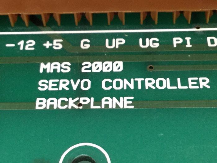 Used OPTIMISED CONTROL Servo Controller Backplane MAS 2000 USED