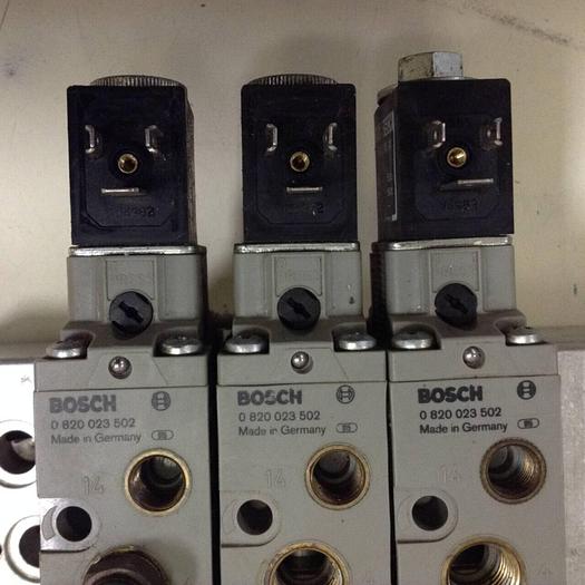 Used BOSCH Manifold & Valves 0 820 023 502 / MANIFOLD #88219