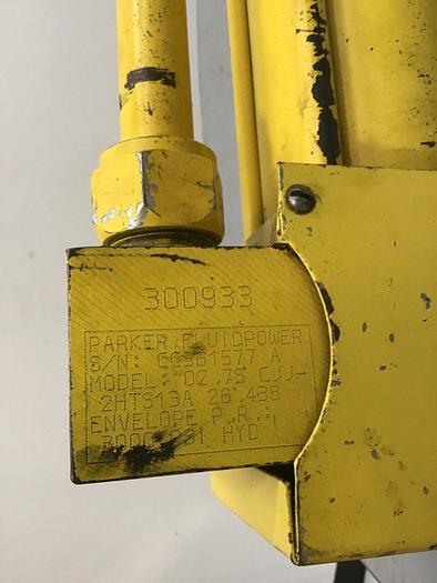 Used PARKER Clamp Cylinder 02.75 CJJ2HTS13A 26.438 USED