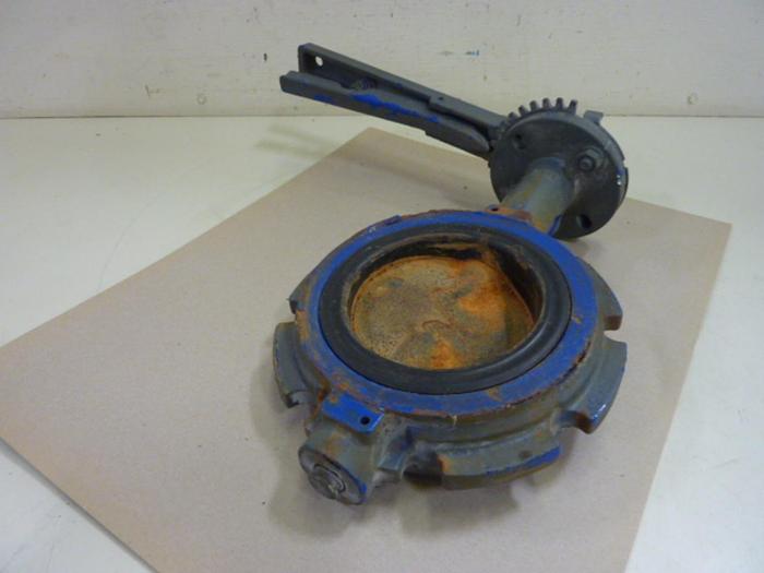 Used GRINNELL 4" Butterfly Valve WC-8101-3-4IN #60334
