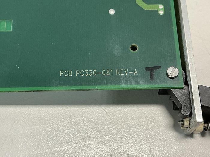 Used VAN DORN 330081 REV-A