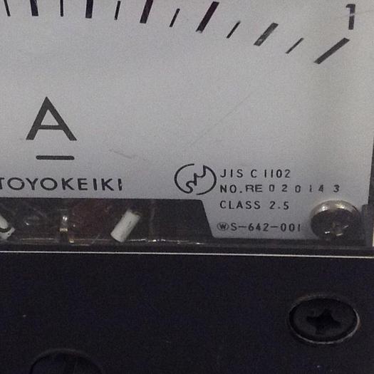 Used TOYO KEIKI CO Meter S-642-001 #83856