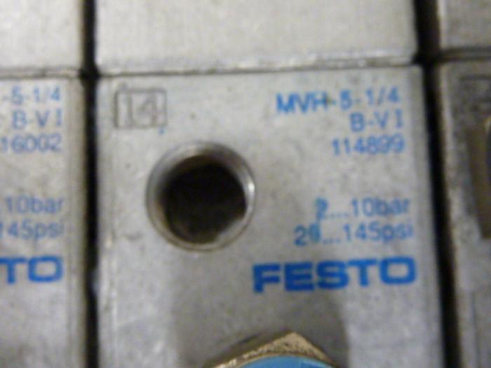 Used FESTO Control Block / Valve Terminal IFB8-02 #52832