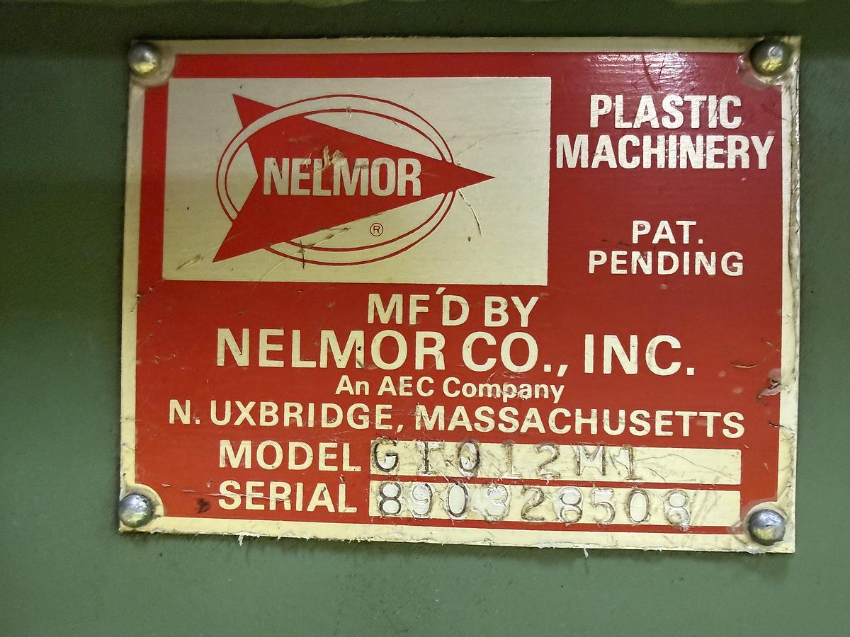 Used DNL / NOT CLEANDED NELMOR G1012M1 Grinder Granulator USED