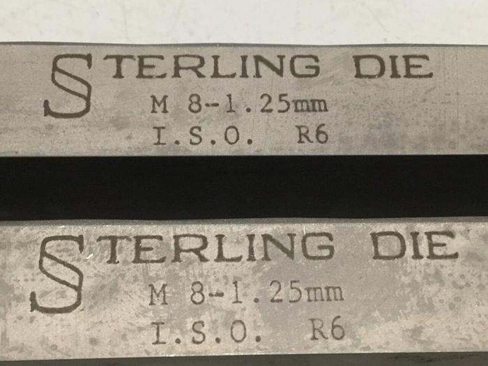 STERLING DIE Boltmaker Die 2 Piece Set IS-M080-000XB3124-0002877 #110170