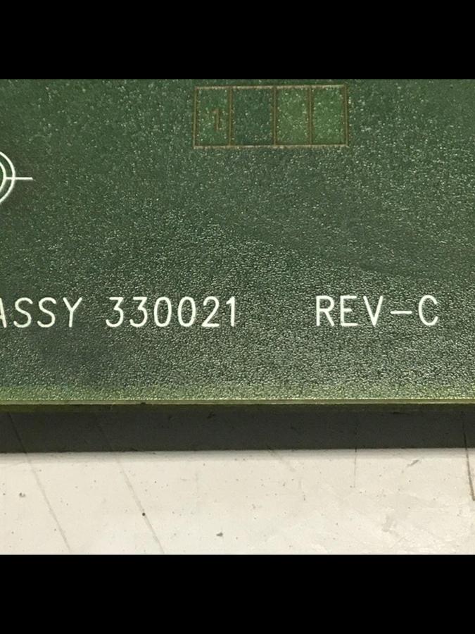 Used VAN DORN Temperature Circuit Board PC330-021 330-021 #136394